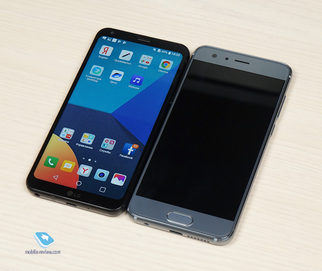 LG Q6 і Huawei Nova 2