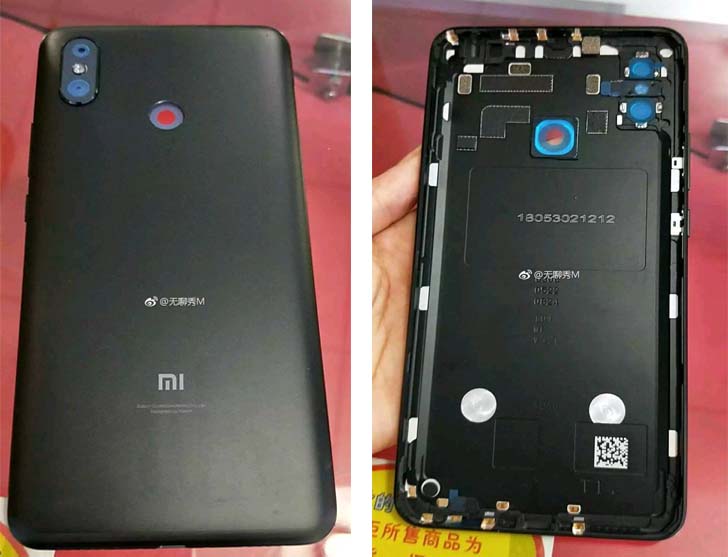Сьогодні в китайській соціальній мережі Weibo опублікували чергові живі фотографії ще не представленого фаблет   Xiaomi Mi Max 3   , Вірніше його тильній панелі